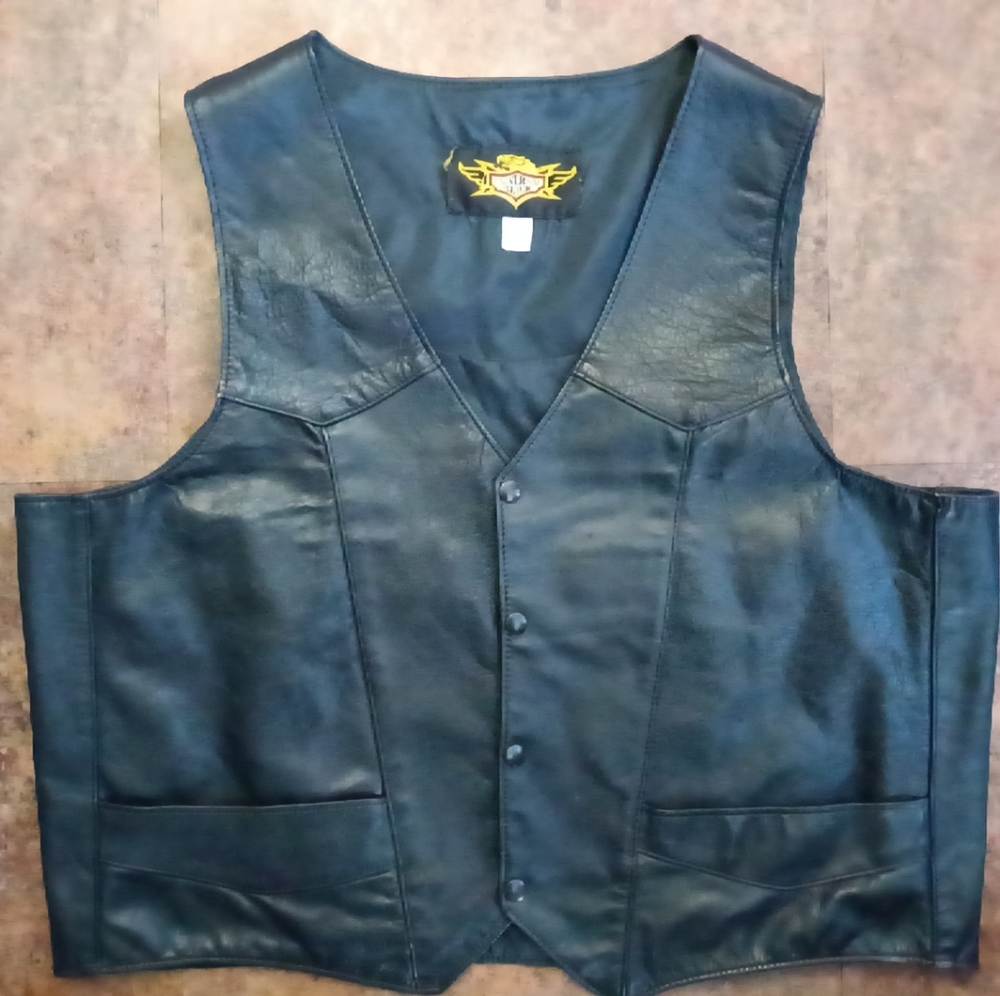 Universal Rider Leather Vest Size XX Large Made In USA